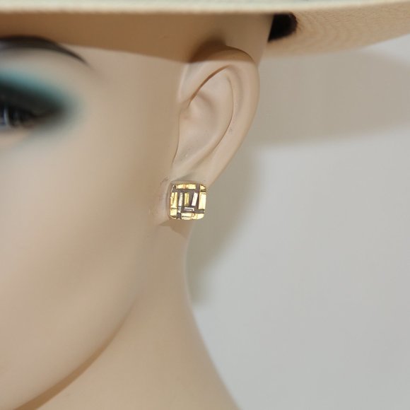 D’Agostino 18k Gold & Sterling Silver Earrings - Picture 5 of 12